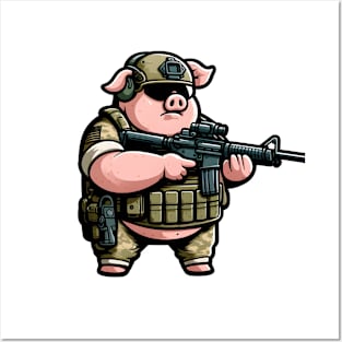 Tactical Pig Posters and Art